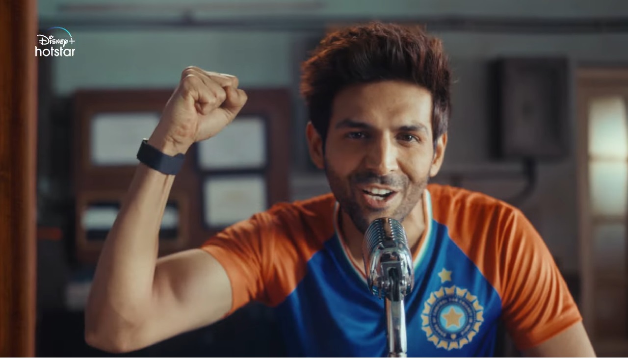 Kartik Aaryan leads Disney+ Hotstar’s campaign for the ICC Men’s T20 World Cup 2024.