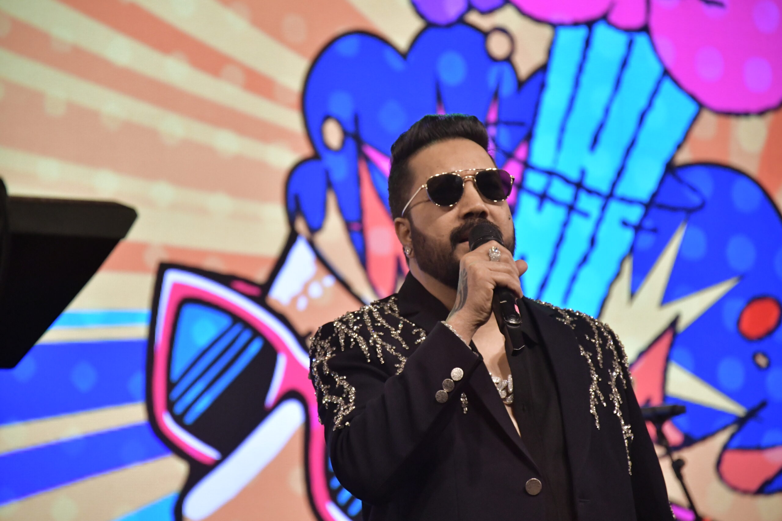 Mika Singh At Goafest 2025