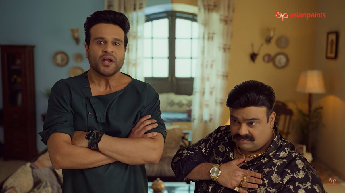 Asian Paints reunites comedy duo Krushna & Kiku in a ‘batwara’ ad.