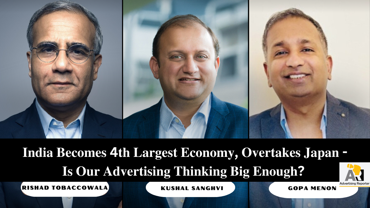 𝐈𝐧𝐝𝐢𝐚 𝐁𝐞𝐜𝐨𝐦𝐞𝐬 4𝐭𝐡 𝐋𝐚𝐫𝐠𝐞𝐬𝐭 𝐄𝐜𝐨𝐧𝐨𝐦𝐲, 𝐎𝐯𝐞𝐫𝐭𝐚𝐤𝐞𝐬 𝐉𝐚𝐩𝐚𝐧 – 𝐈𝐬 𝐎𝐮𝐫 𝐀𝐝𝐯𝐞𝐫𝐭𝐢𝐬𝐢𝐧𝐠 𝐓𝐡𝐢𝐧𝐤𝐢𝐧𝐠 𝐁𝐢𝐠 𝐄𝐧𝐨𝐮𝐠𝐡?