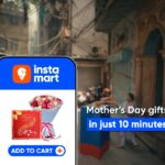 Swiggy Instamart’s Mother’s Day ad urges you to “add yourself to the cart.”