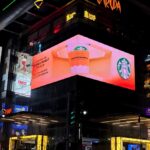 MOMS and Starbucks launch 3D anamorphic campaign in Bangalore.