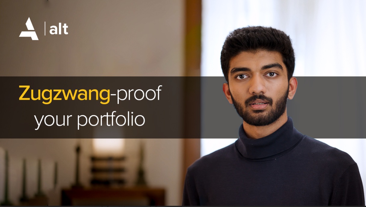 Alt’s new campaign with World Chess Champion Gukesh promotes portfolio diversification via alternative investments.