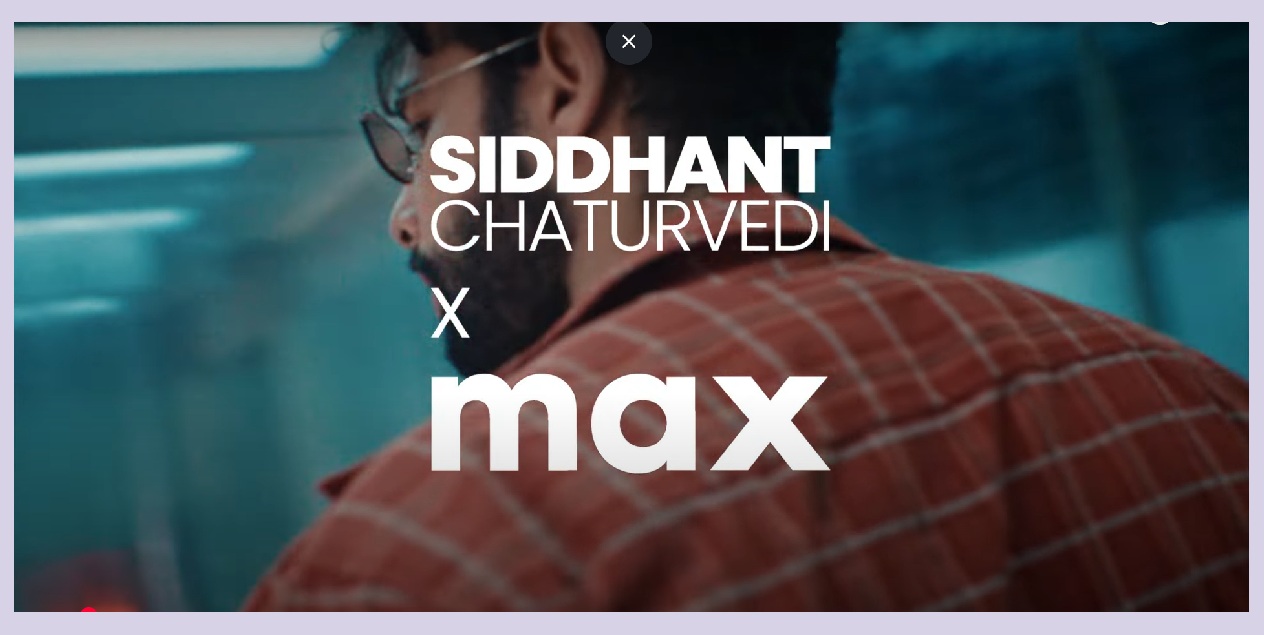 Siddhant Chaturvedi becomes Max Fashion’s first male brand ambassador.