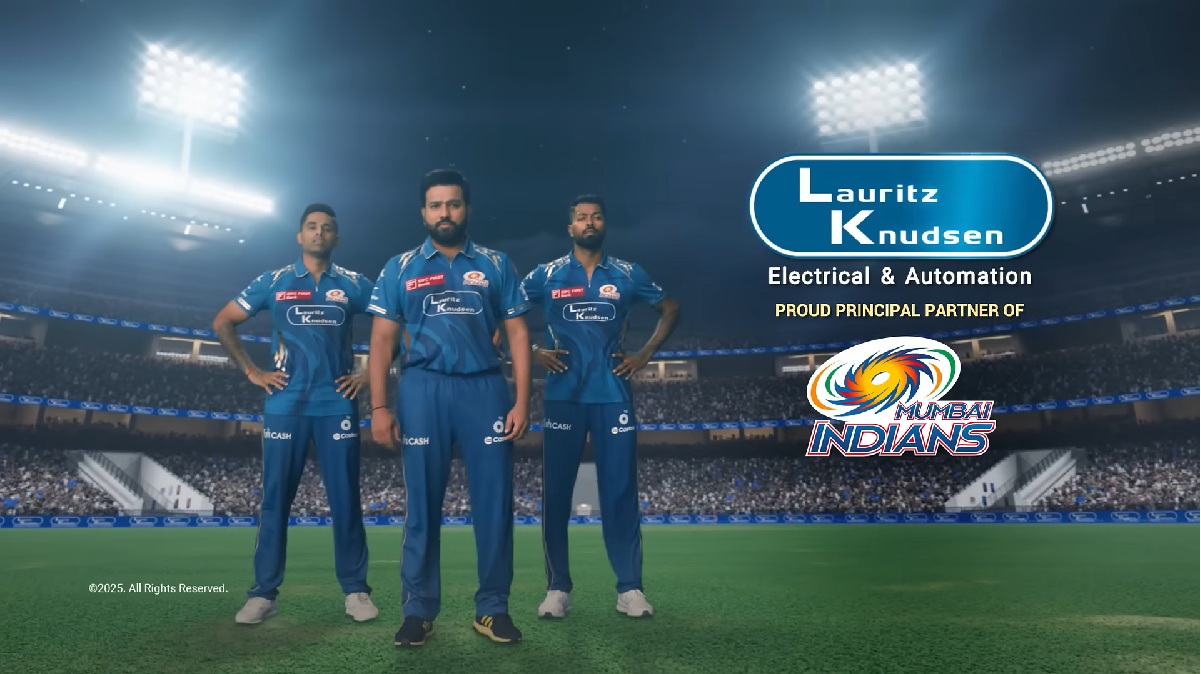 Lauritz Knudsen launches ‘Powering a Non-Stop India’ campaign with Mumbai Indians stars.