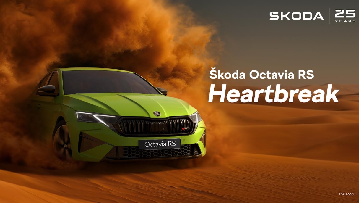 Škoda Auto India and BBH India unveil ‘Heartbreak’ campaign celebrating the Škoda Octavia RS