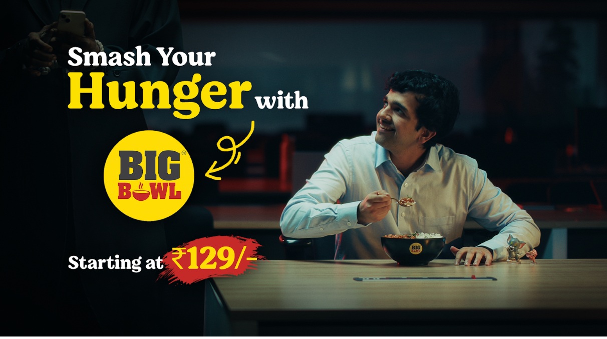 Big Bowl Launches High-Energy ‘Smash Your Hunger’ Campaign to Take on India’s Hunger  Moments